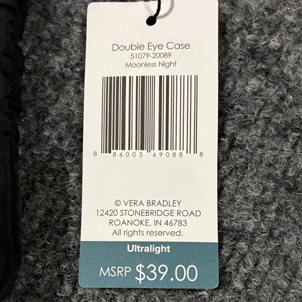 ❤️ 2/$10 - Vera Bradley MOONLESS NIGHT Double Eye Case - Picture 2 of 3